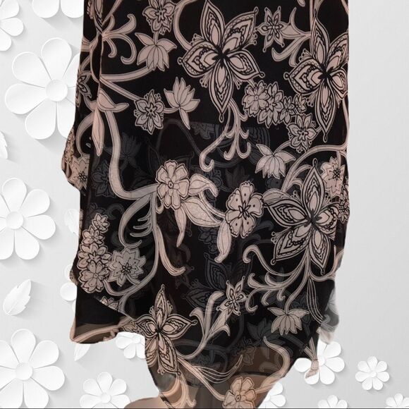 Blue sage brand dark gray// black halter dress - Picture 5 of 9